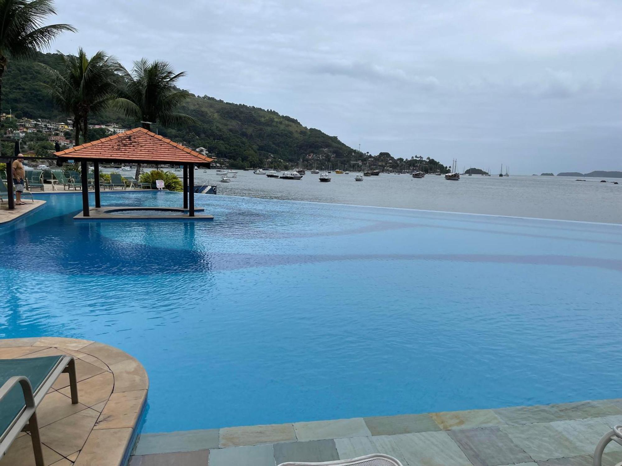 Piscina, Mar E Estilo Em Angra Dos Reis 아파트 외부 사진