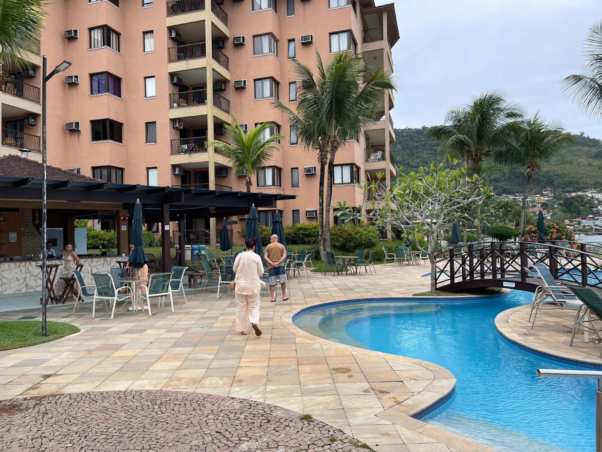 Piscina, Mar E Estilo Em Angra Dos Reis 아파트 외부 사진